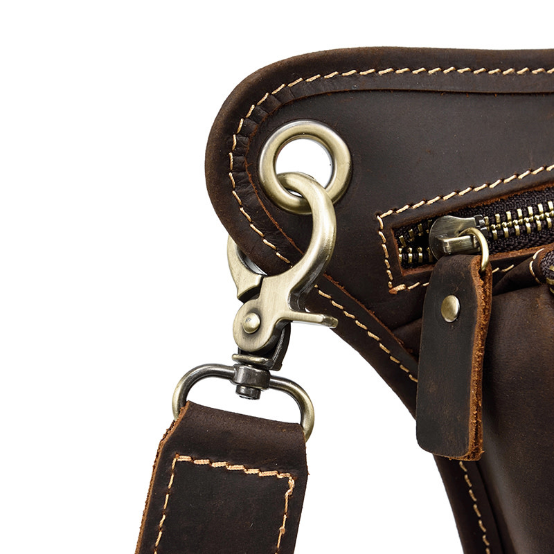 Leonardo Waist & Shoulder Bag Genuine Leather