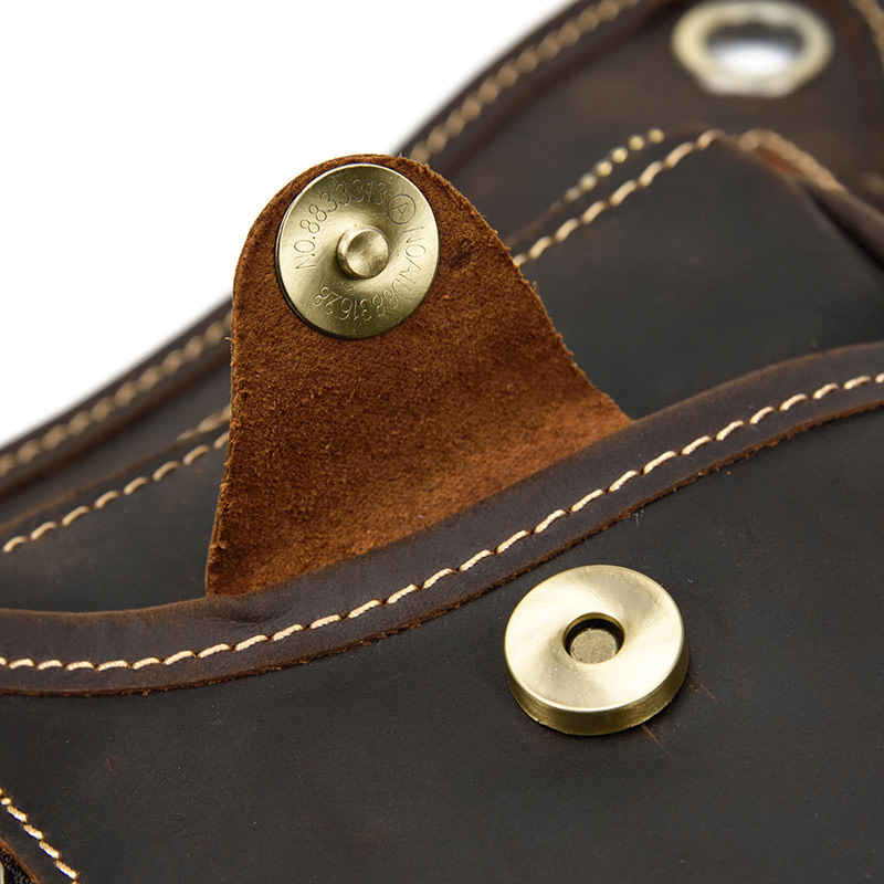 Leonardo Waist & Shoulder Bag Genuine Leather