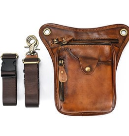 Dominic Waist & Shoulder Bag Genuine Leather