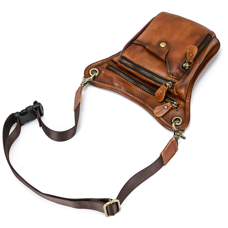 Dominic Waist & Shoulder Bag Genuine Leather