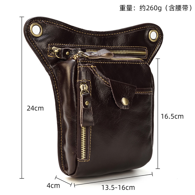 Everett Waist & Shoulder Bag Genuine Leather
