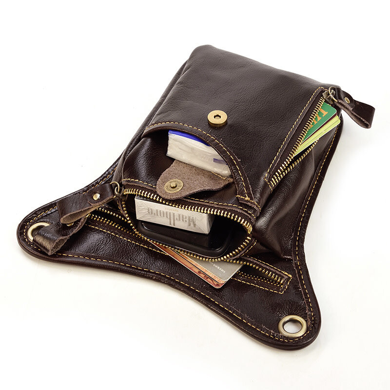Everett Waist & Shoulder Bag Genuine Leather