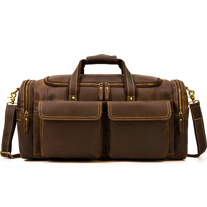Brooks Travel Luggage Bag Genuine Leather