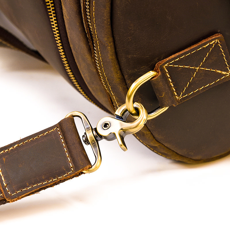 Brooks Travel Luggage Bag Genuine Leather