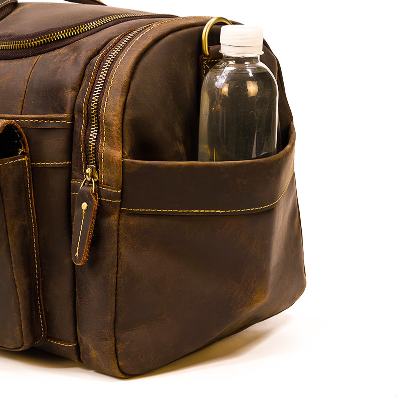 Brooks Travel Luggage Bag Genuine Leather