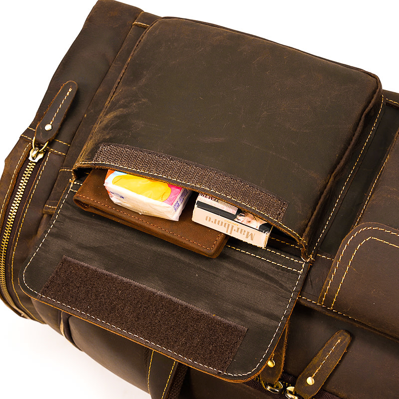 Brooks Travel Luggage Bag Genuine Leather