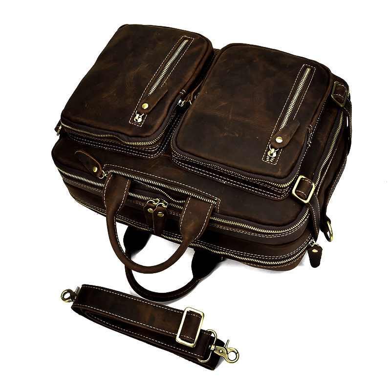 Xavier Briefcase Genuine Leather