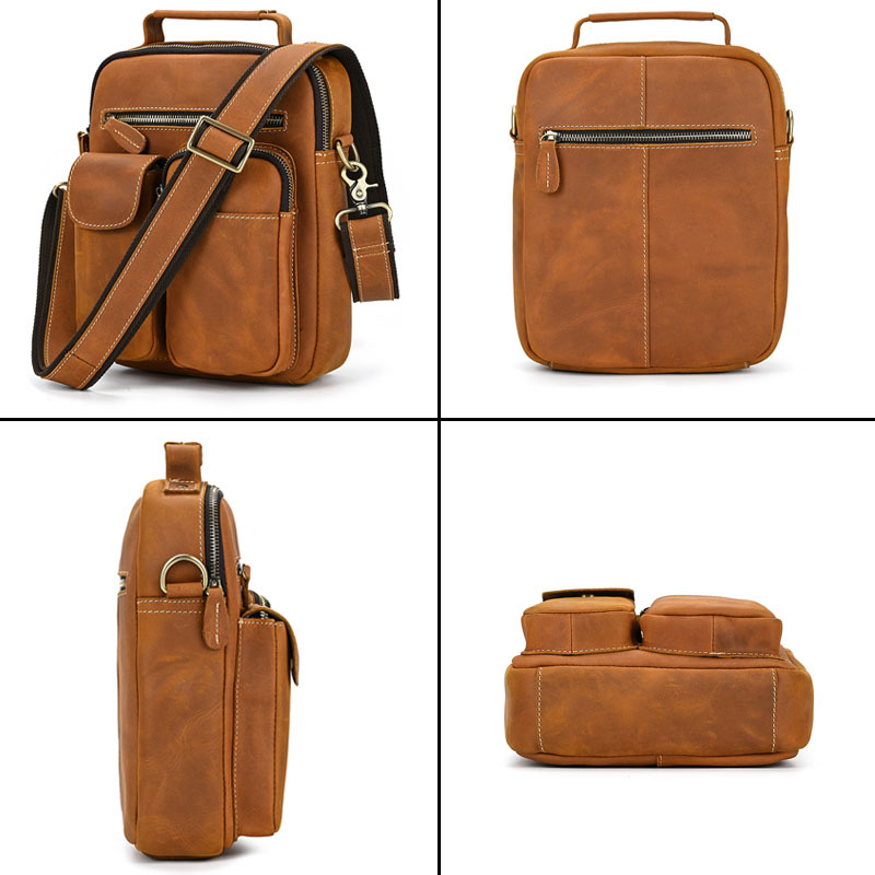 Mason Shoulder Strap Bag Genuine Leather