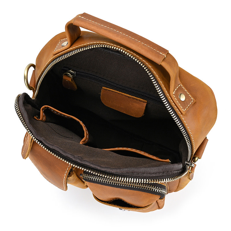 Mason Shoulder Strap Bag Genuine Leather