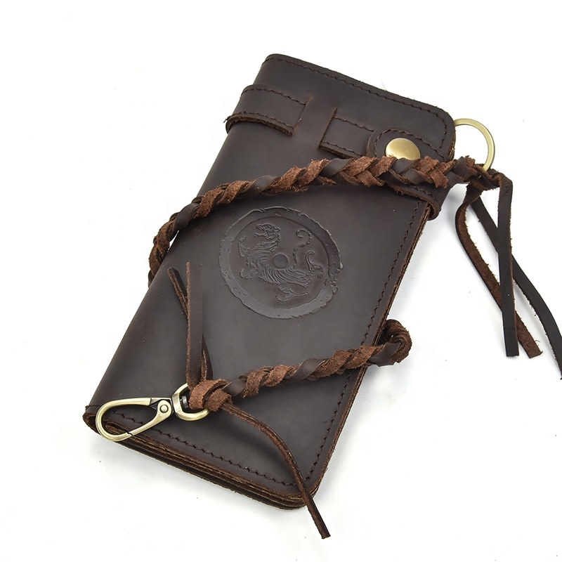Isaiah Long Wallet Genuine Leather