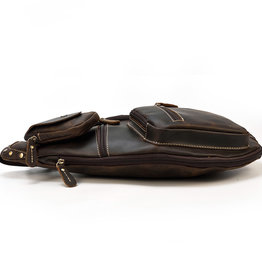 Logan Chest Strap Bag Genuine Leather