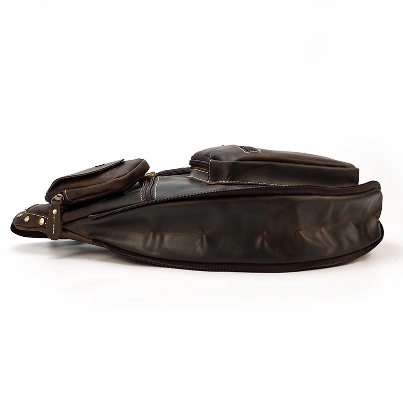 Logan Chest Strap Bag Genuine Leather