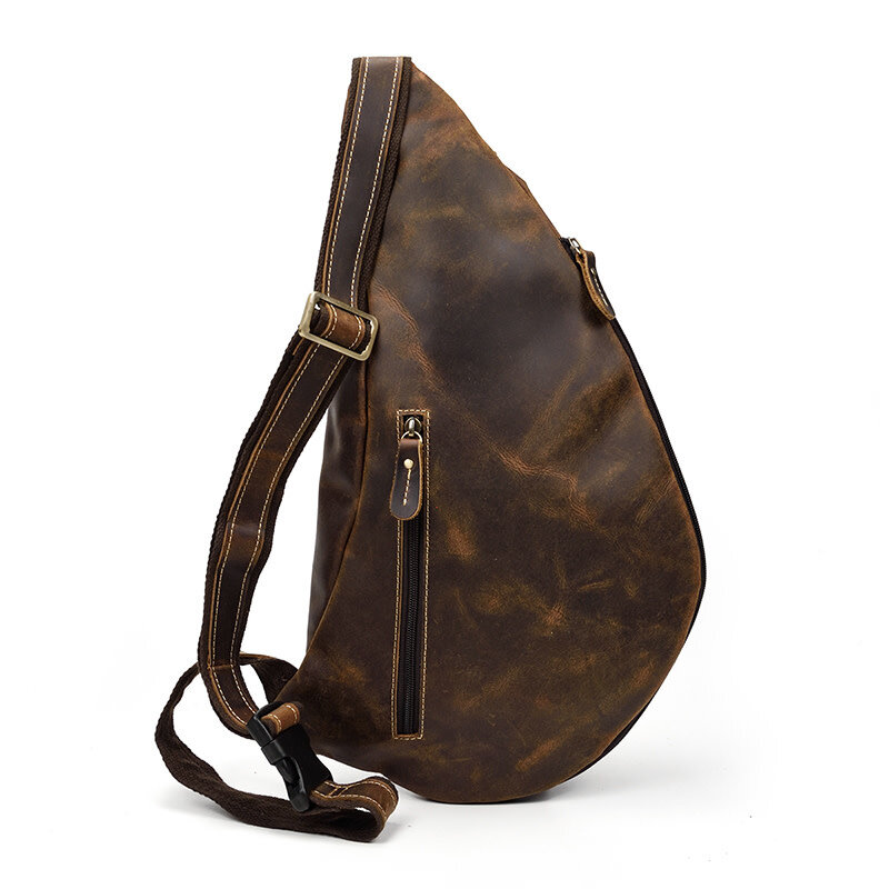 Wesley Chest Strap Bag Genuine Leather