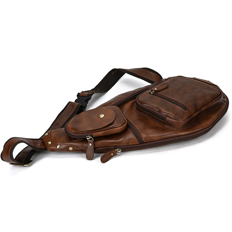 Kayden Chest Strap Bag Genuine Leather