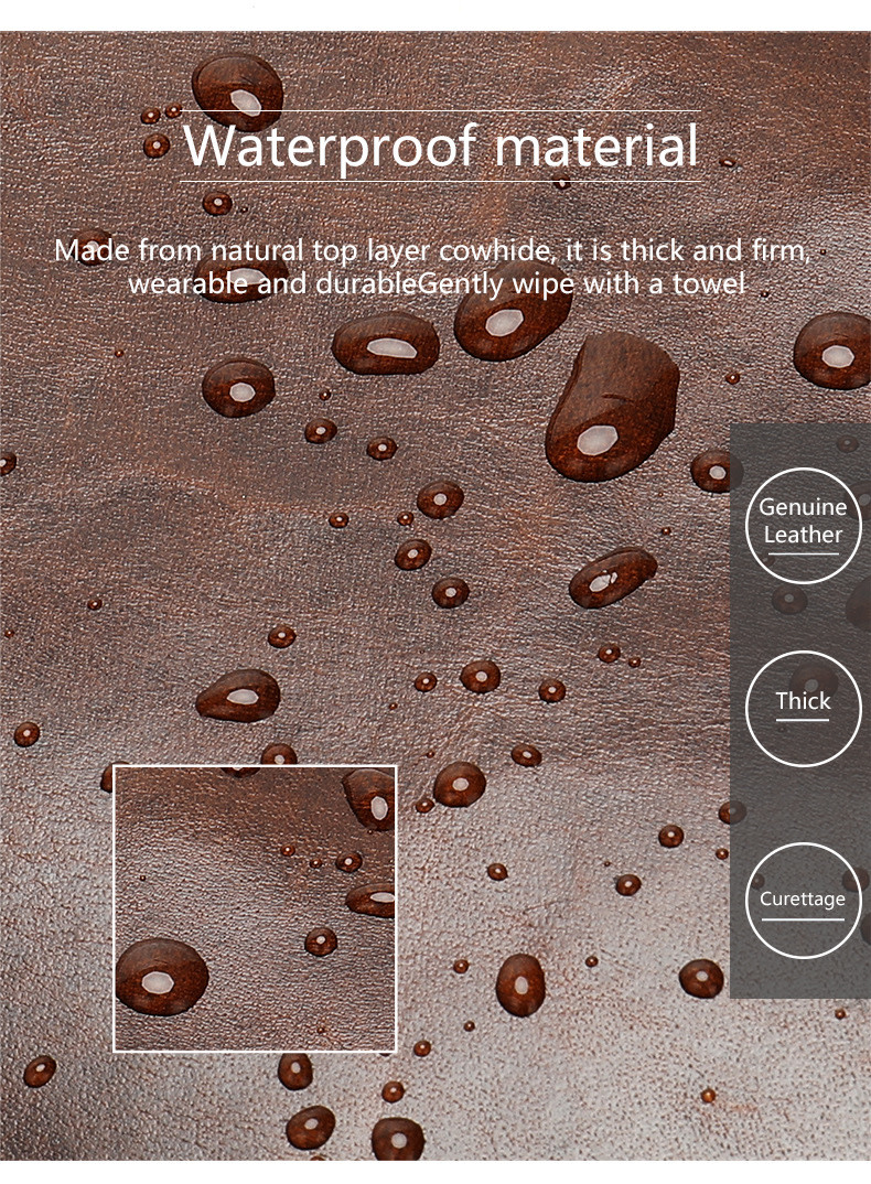 Silas Travel Luggage Bag Genuine Leather