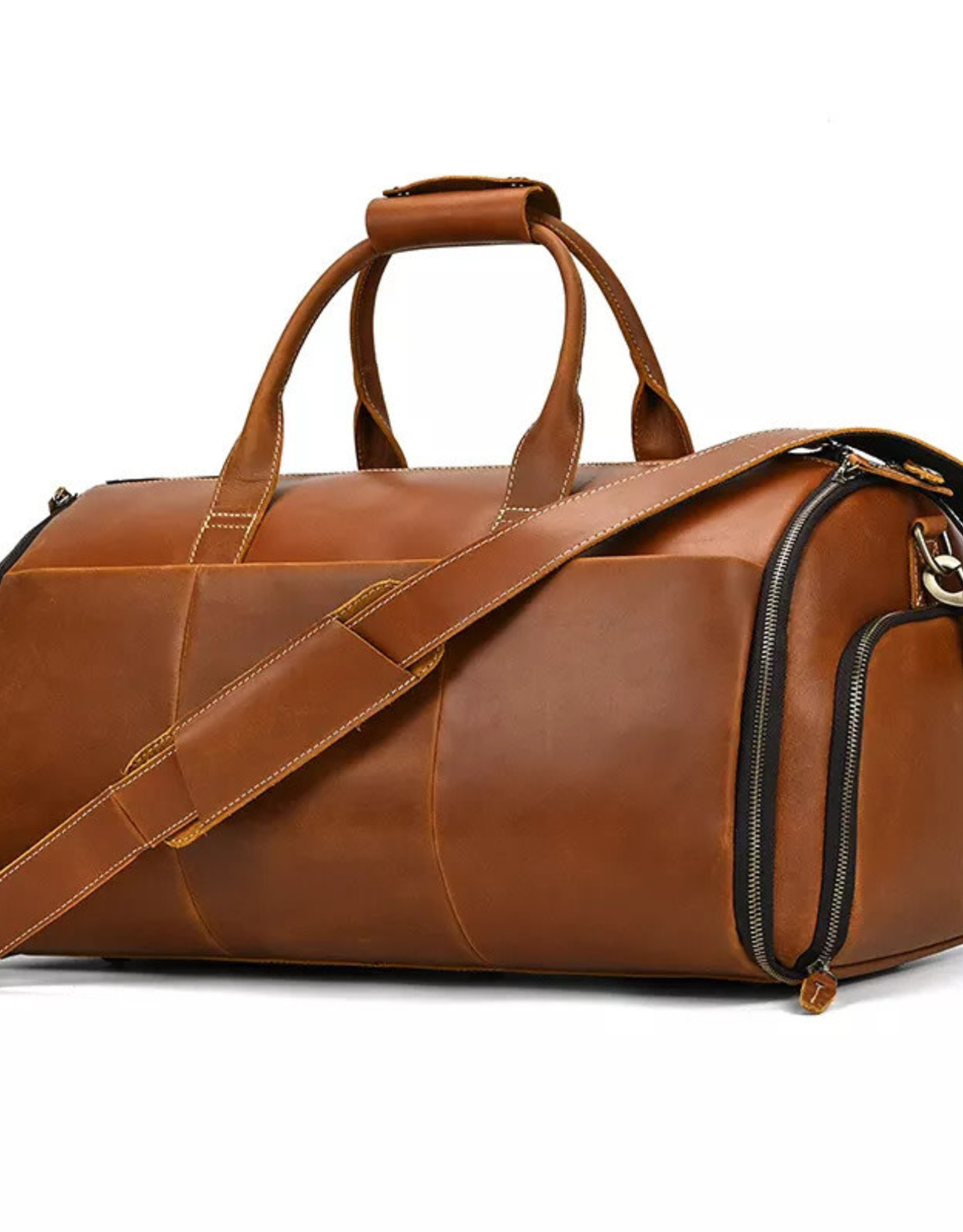 Bennett Travel Suit and Luggage Bag Genuine Leather