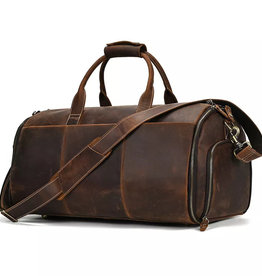 DeclanTravel Suit and Luggage Bag Genuine Leather