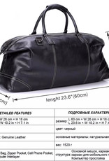 Waylon Travel Luggage Bag Genuine Leather
