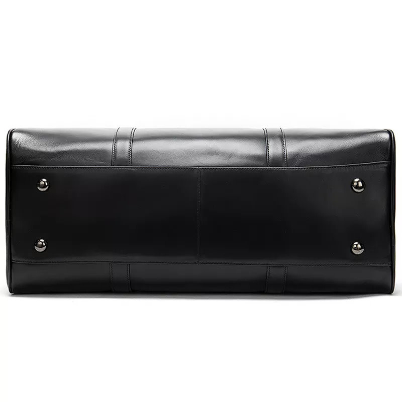 Weston Travel Luggage Bag Genuine Leather