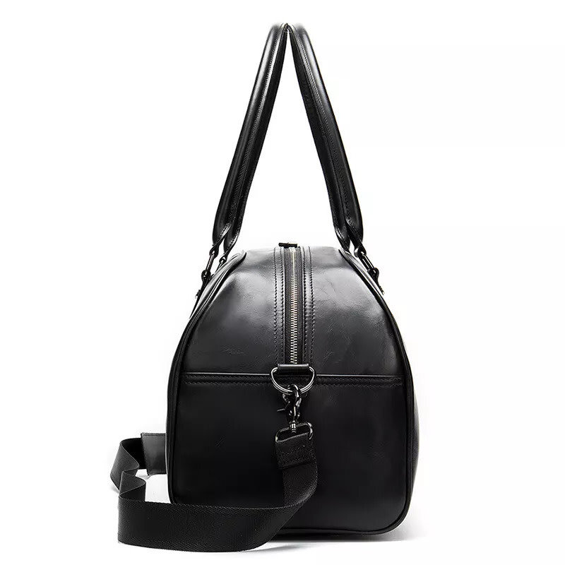 Weston Travel Luggage Bag Genuine Leather