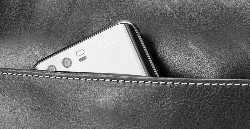 Weston Travel Luggage Bag Genuine Leather