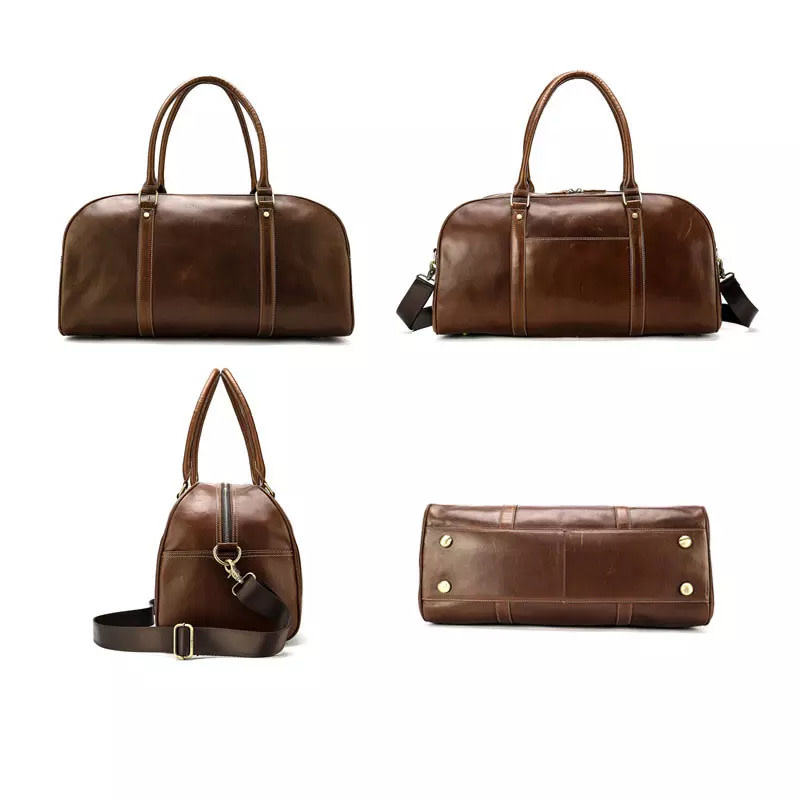 Evan Travel Luggage Bag Genuine Leather