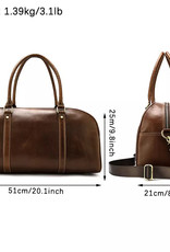 Evan Travel Luggage Bag Genuine Leather