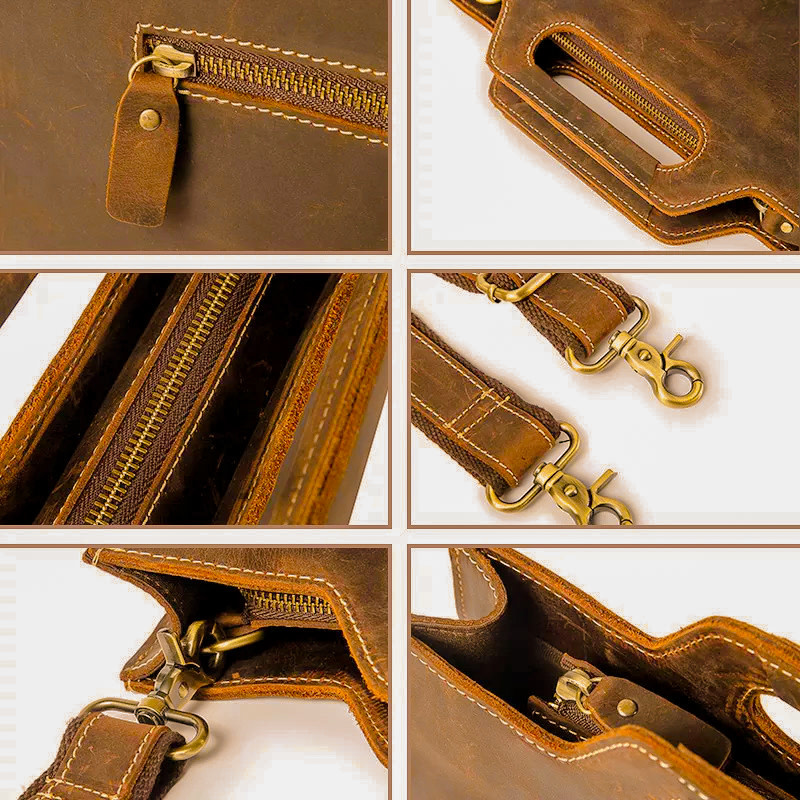 Ryder Shoulder Strap Bag Genuine Leather