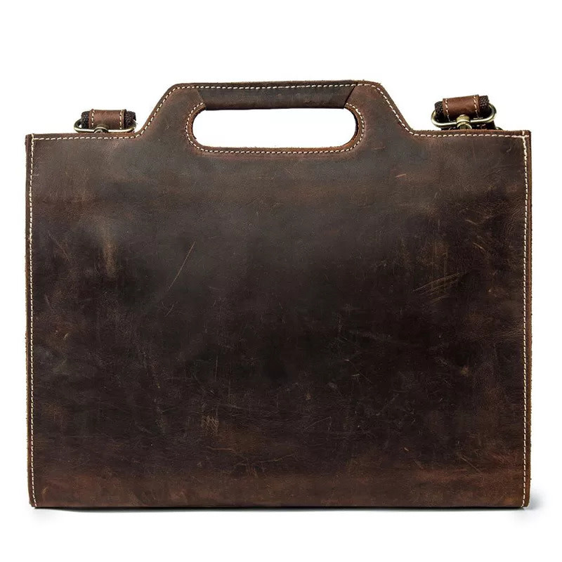 Micah Shoulder Strap Bag Genuine Leather