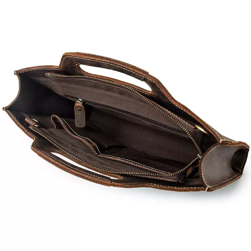 Micah Shoulder Strap Bag Genuine Leather