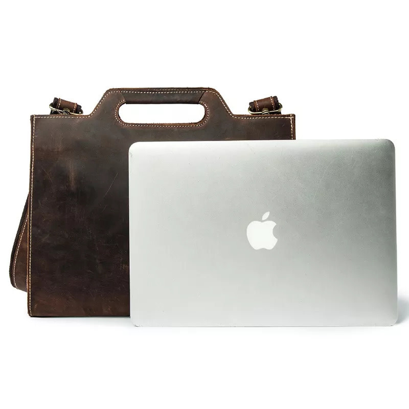 Micah Shoulder Strap Bag Genuine Leather