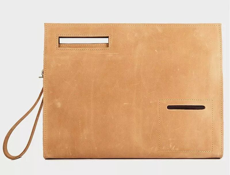 Damian Shoulder Strap Bag Genuine Leather