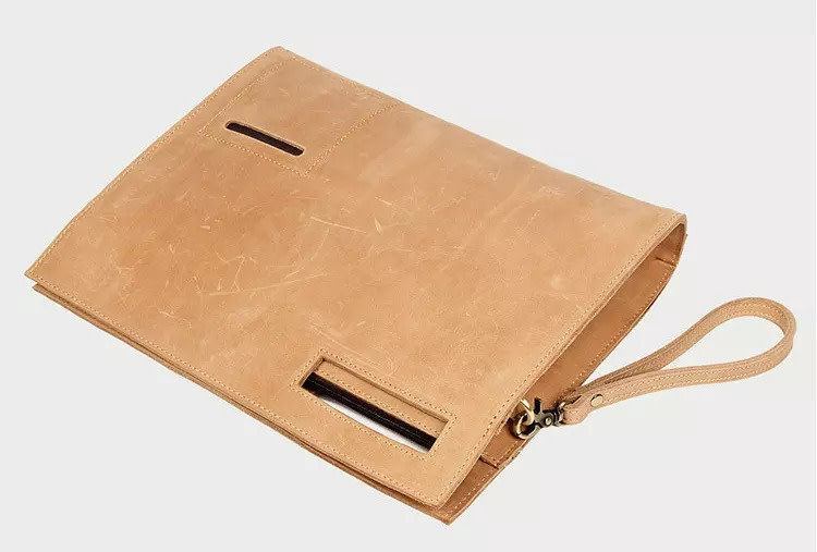 Damian Shoulder Strap Bag Genuine Leather