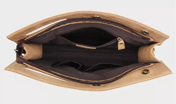 Damian Shoulder Strap Bag Genuine Leather