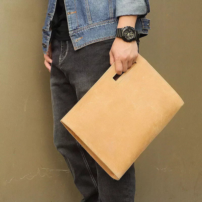 Damian Shoulder Strap Bag Genuine Leather