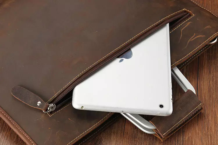 Brayden Shoulder Strap Bag Genuine Leather