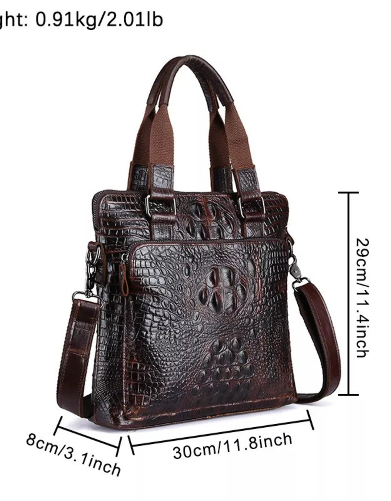 Rowan Shoulder Strap Bag Genuine Leather
