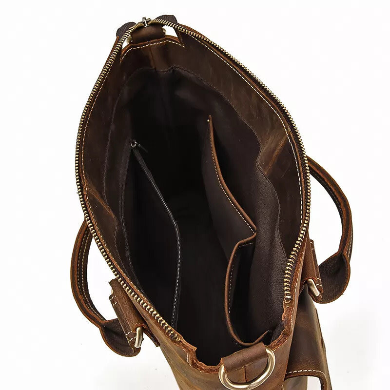 Harrison Shoulder Strap Bag Genuine Leather