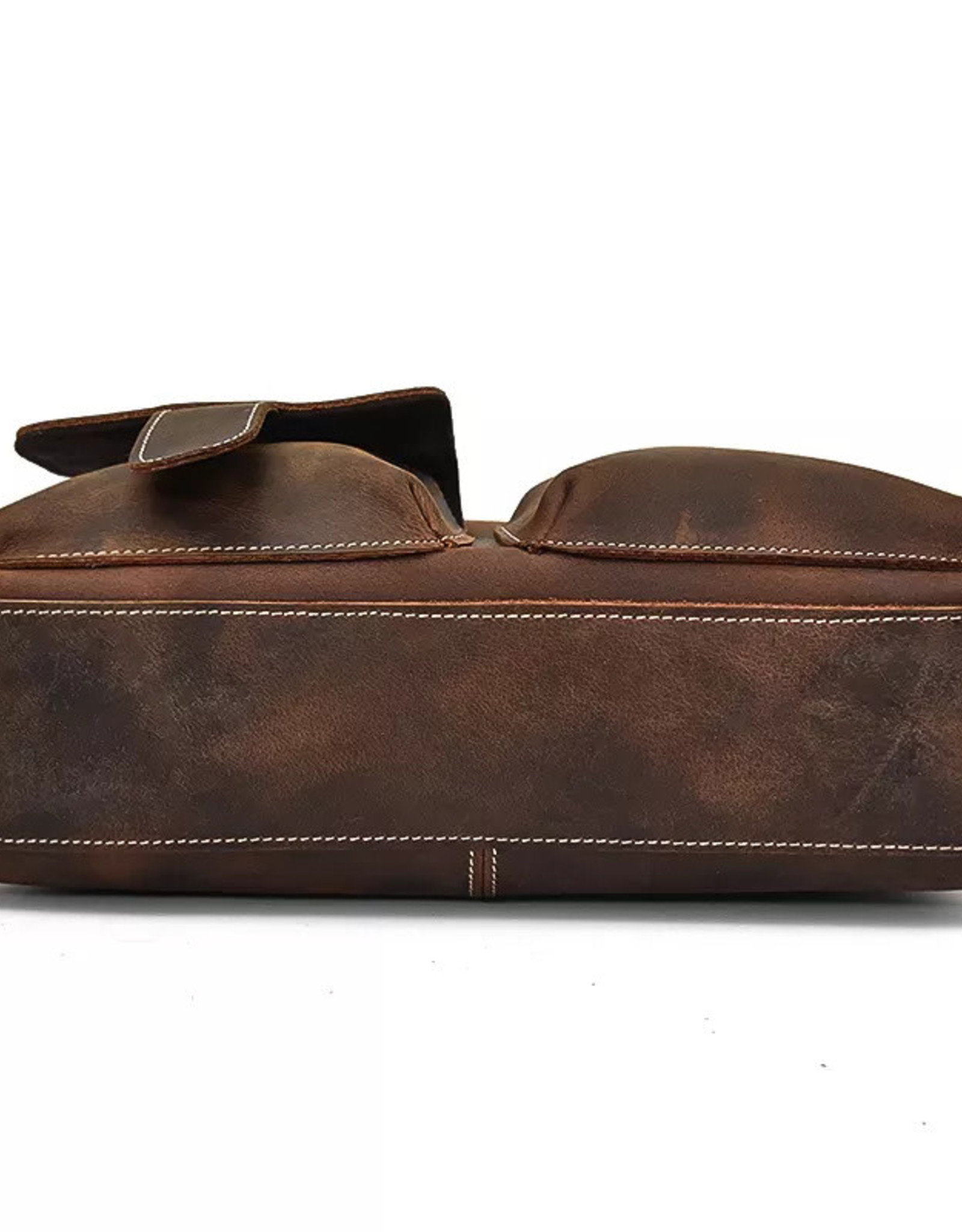 Harrison Shoulder Strap Bag Genuine Leather
