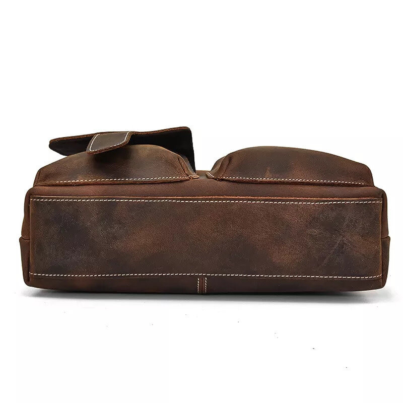 Harrison Shoulder Strap Bag Genuine Leather