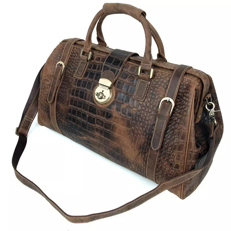 Bryson Travel Luggage Bag Genuine Leather