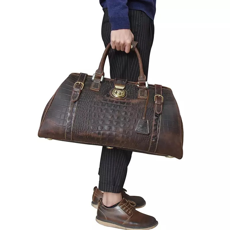 Bryson Travel Luggage Bag Genuine Leather