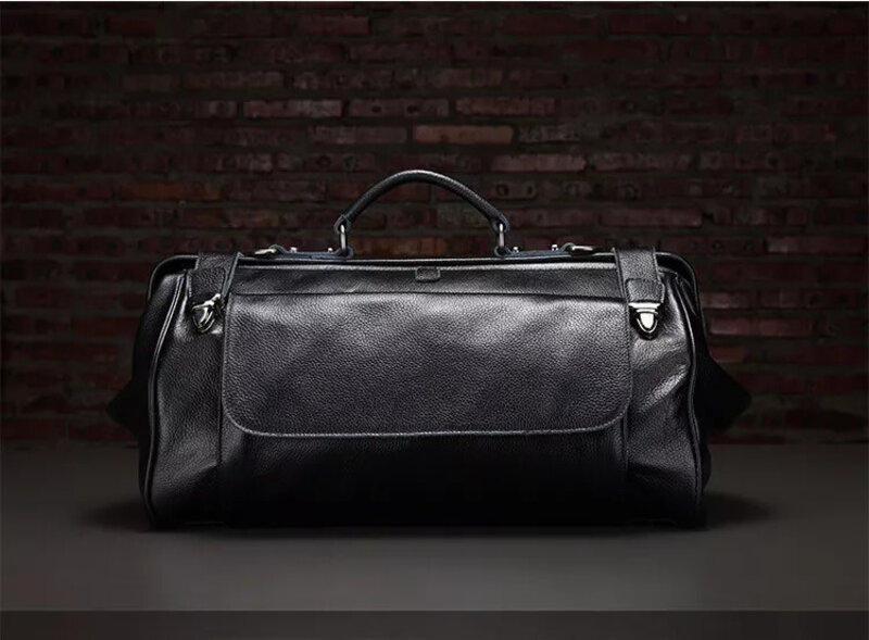 sawyer Travel Luggage Bag Genuine Leather