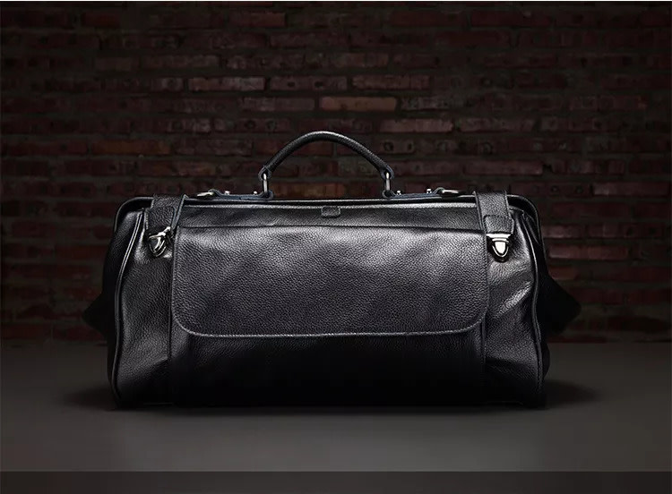 sawyer Travel Luggage Bag Genuine Leather