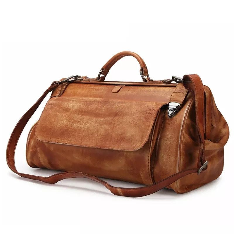 Kingston Travel Luggage Bag Genuine Leather