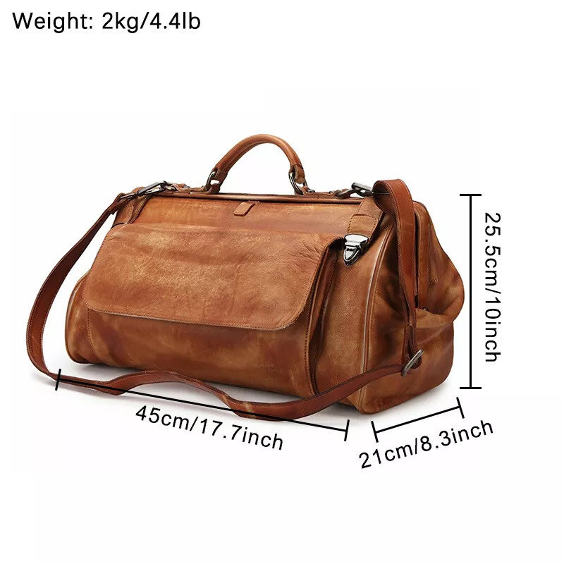 Kingston Travel Luggage Bag Genuine Leather