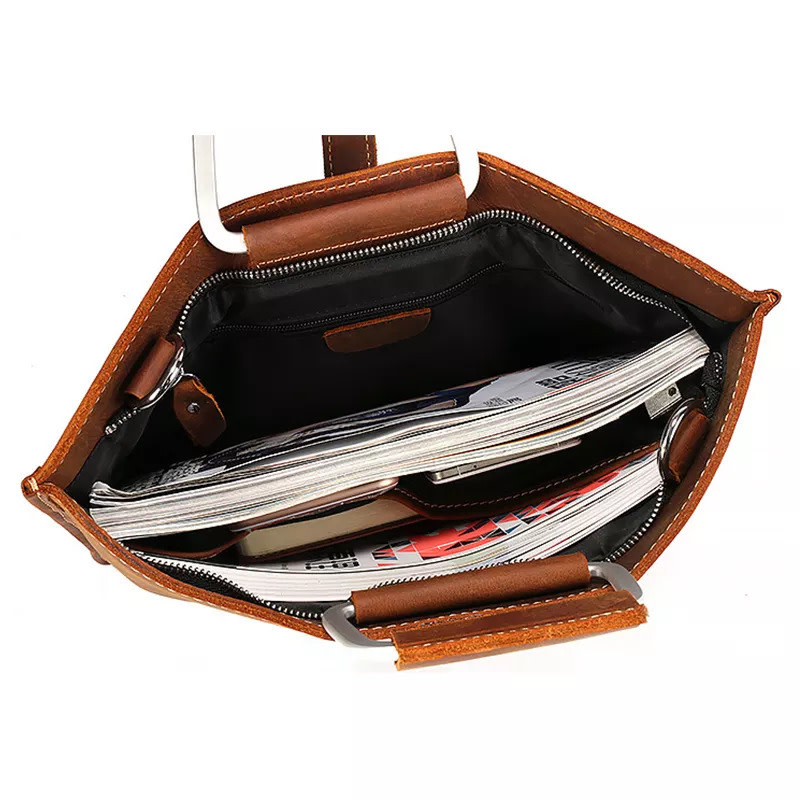 Jason Shoulder Strap Bag Genuine Leather