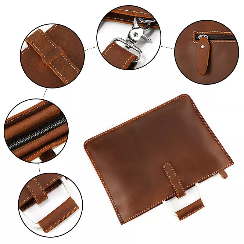 Jason Shoulder Strap Bag Genuine Leather