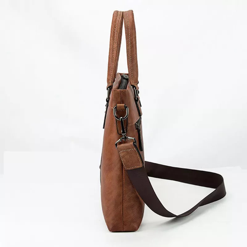 Vincent Shoulder Strap Bag Genuine Leather