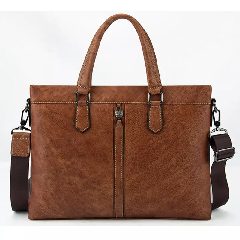 Vincent Shoulder Strap Bag Genuine Leather